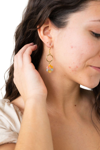 Poppy Earrings - Rainbow Delight Surprise