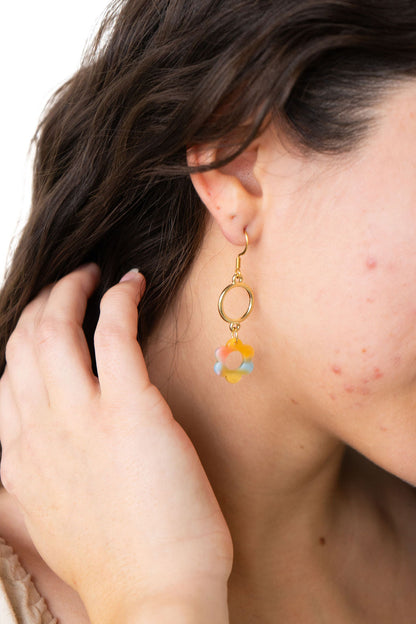 Poppy Earrings - Rainbow Delight Surprise