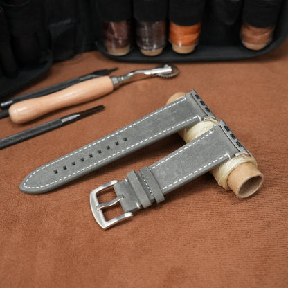 Universal Vintage Leather Band – 20-26mm for Apple Watch & Traditional Watches – Italian Cowhide