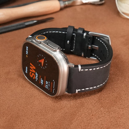 Universal Vintage Leather Band – 20-26mm for Apple Watch & Traditional Watches – Italian Cowhide