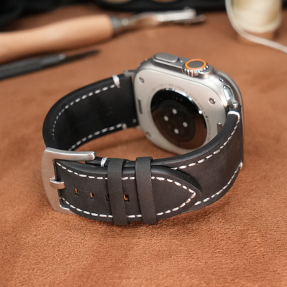Universal Vintage Leather Band – 20-26mm for Apple Watch & Traditional Watches – Italian Cowhide