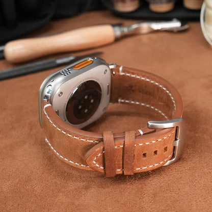 Universal Vintage Leather Band – 20-26mm for Apple Watch & Traditional Watches – Italian Cowhide