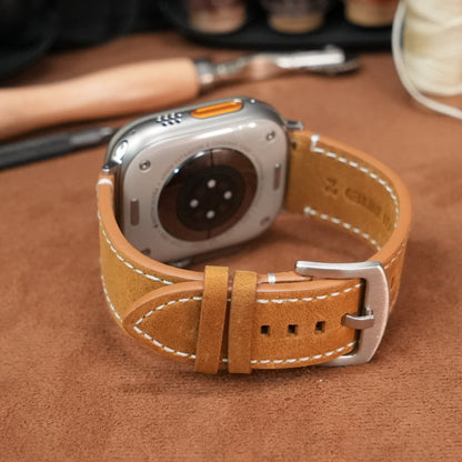 Universal Vintage Leather Band – 20-26mm for Apple Watch & Traditional Watches – Italian Cowhide
