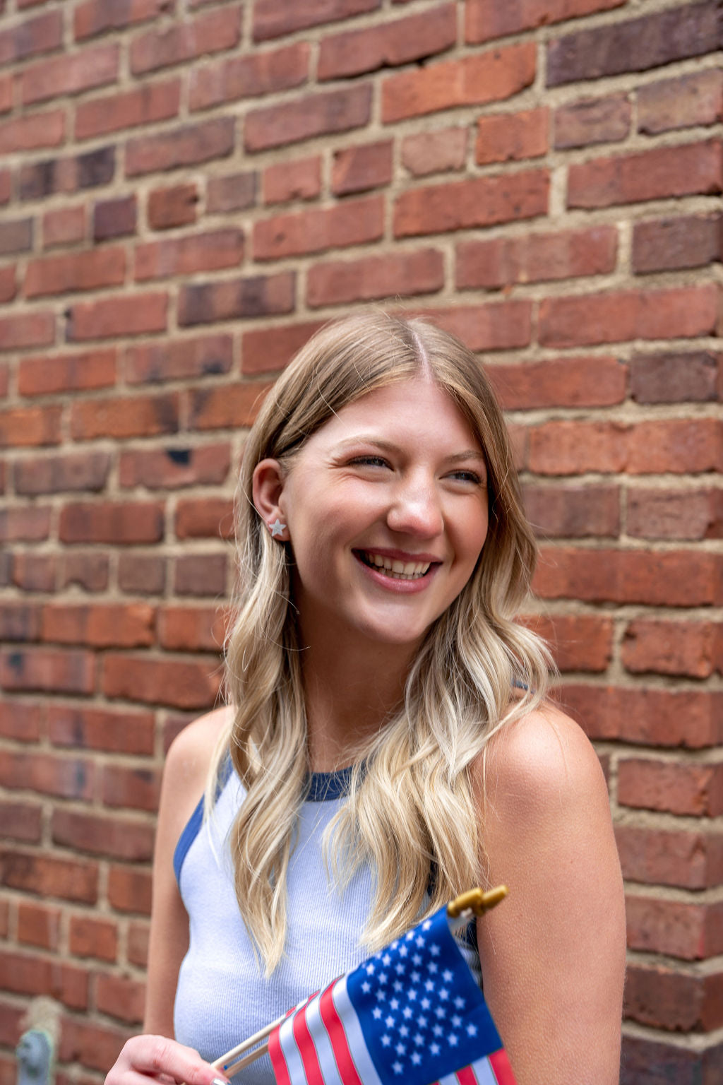 Star Studs- Pearly White