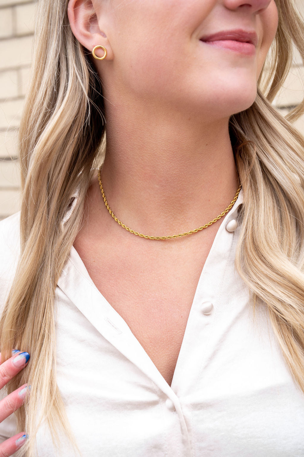 Luxe Gold Rope Chain - 18"
