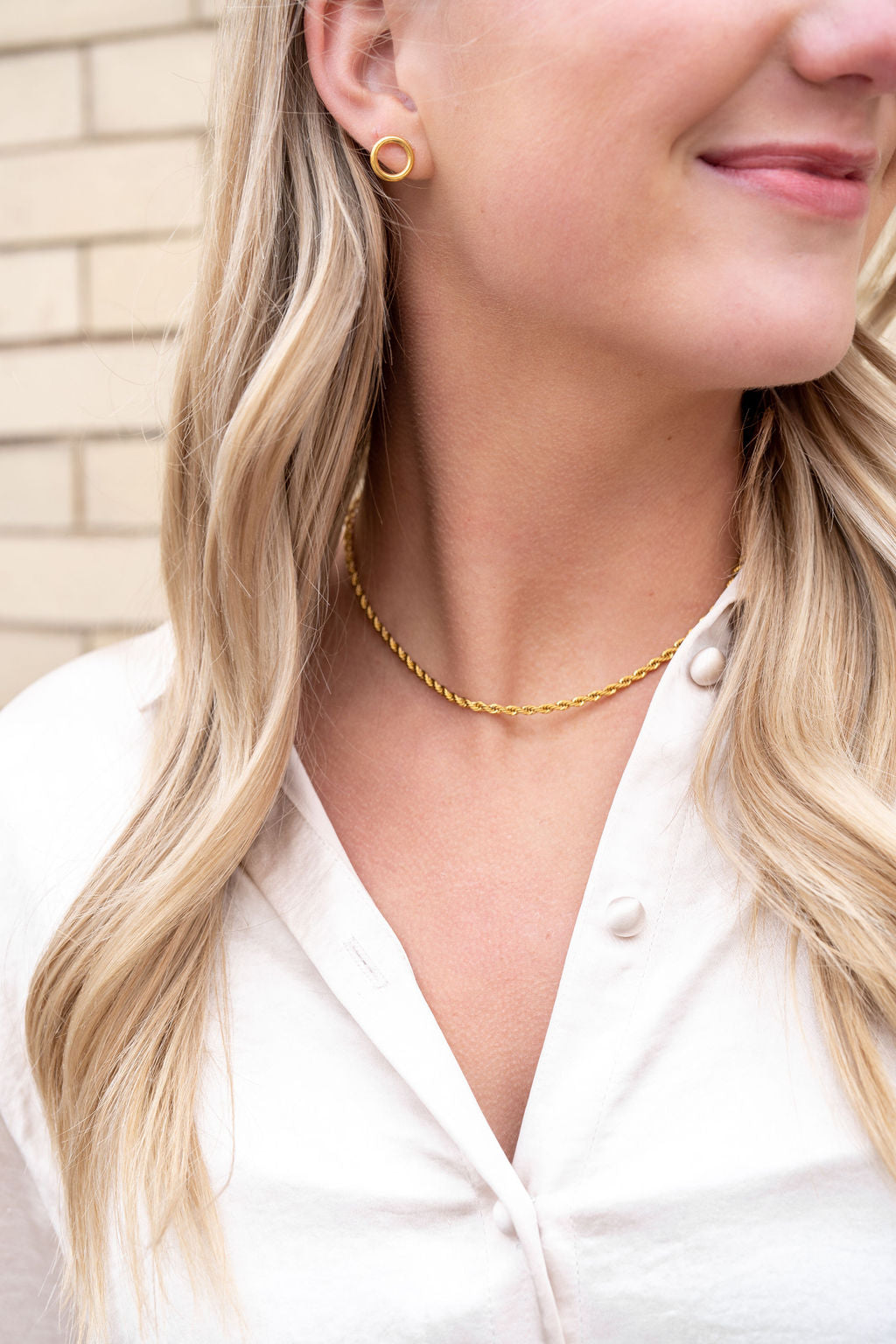 Luxe Gold Rope Chain - 20"