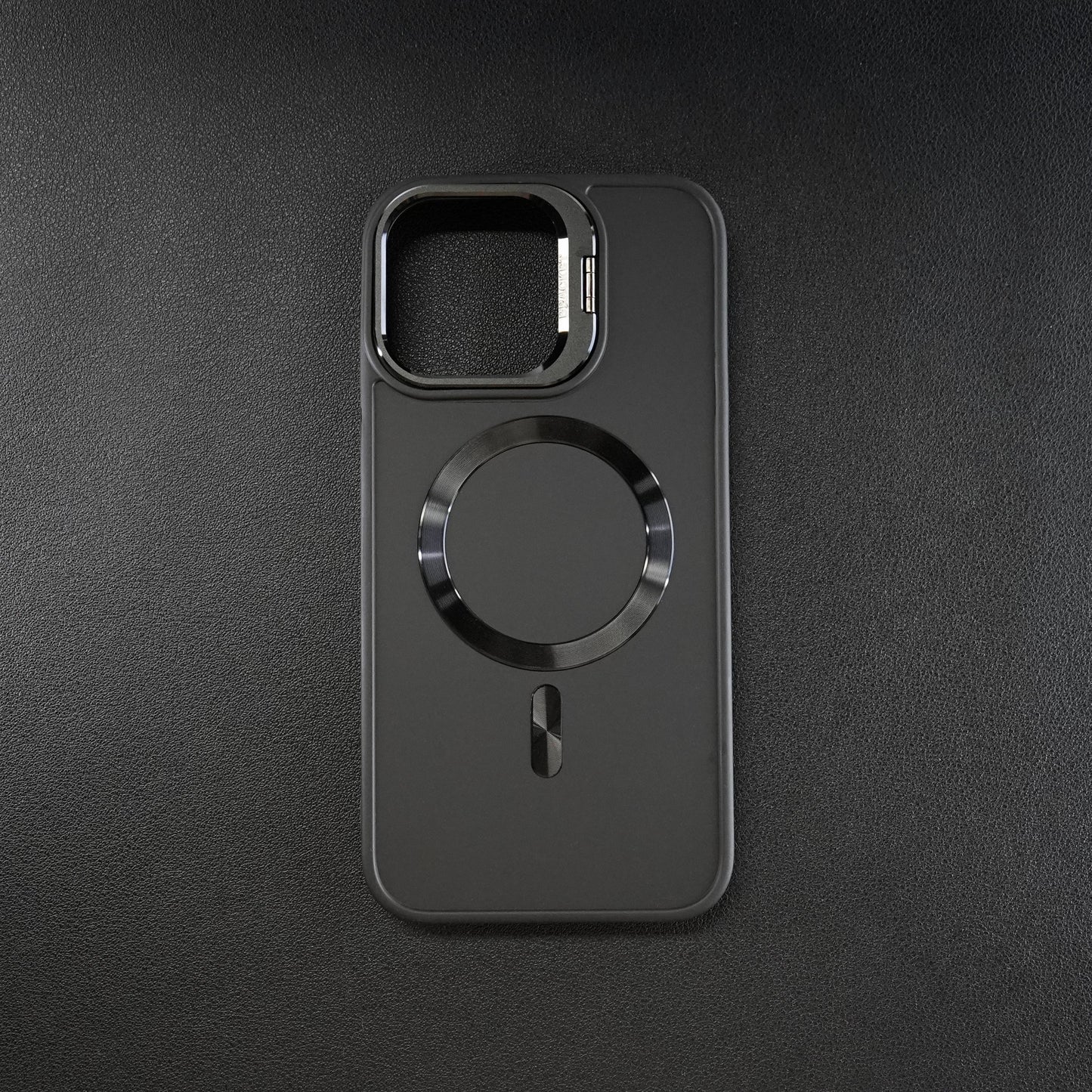 MagSafe Compatible Military-Grade Protective iPhone Case with Hidden Stand