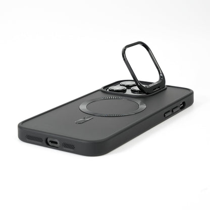 MagSafe Compatible Military-Grade Protective iPhone Case with Hidden Stand