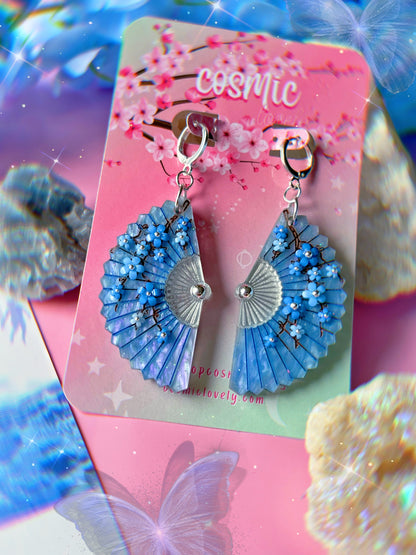 Folding Fan Earrings