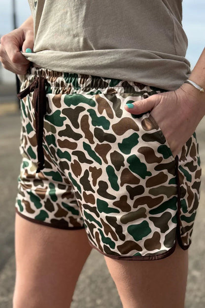 Camo Stand Down Shorts
