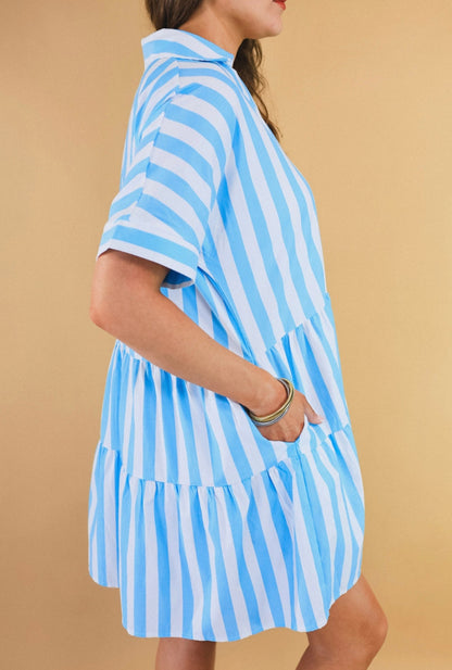 Blue Sunny Shores Dress