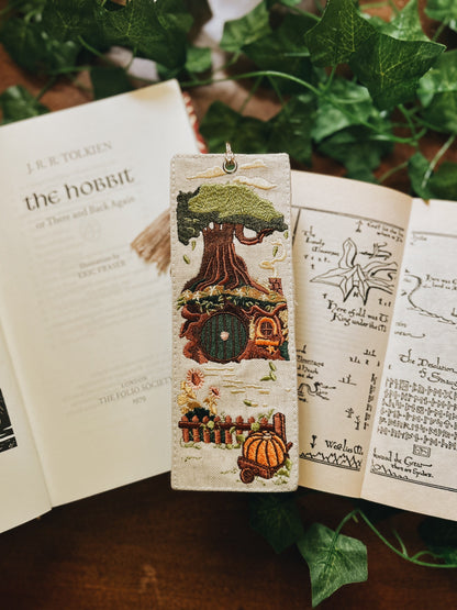 A Halfling's Life Embroidered Bookmark