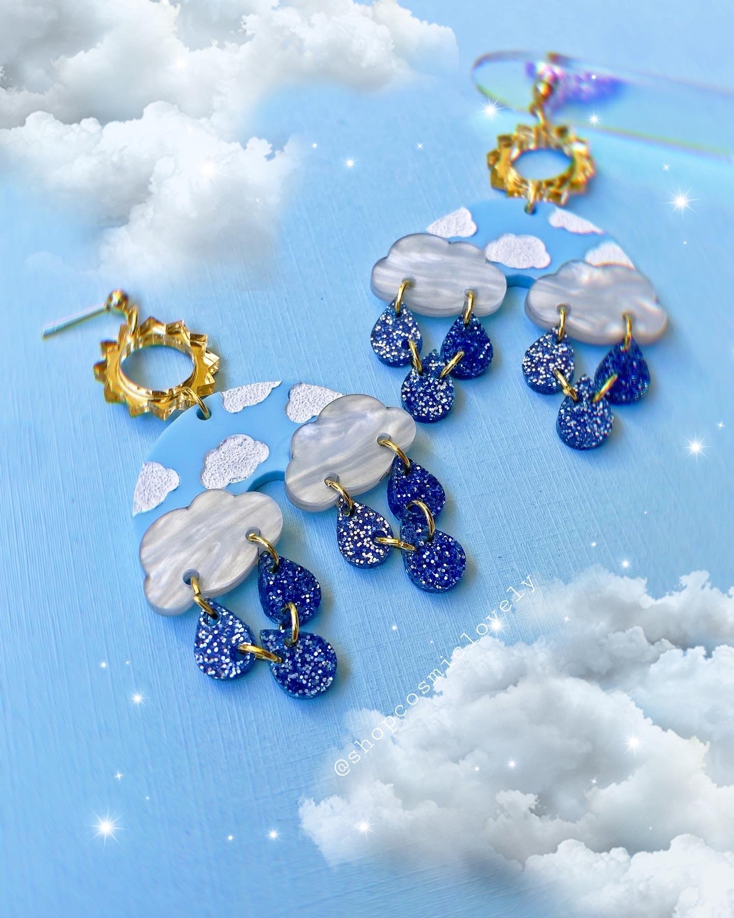 In the Clouds Earrings