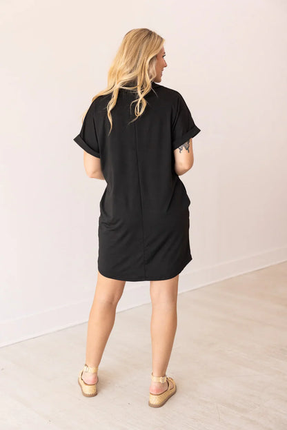 The Cara Black Dress