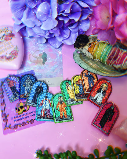 Spooky Guys Arch Earrings