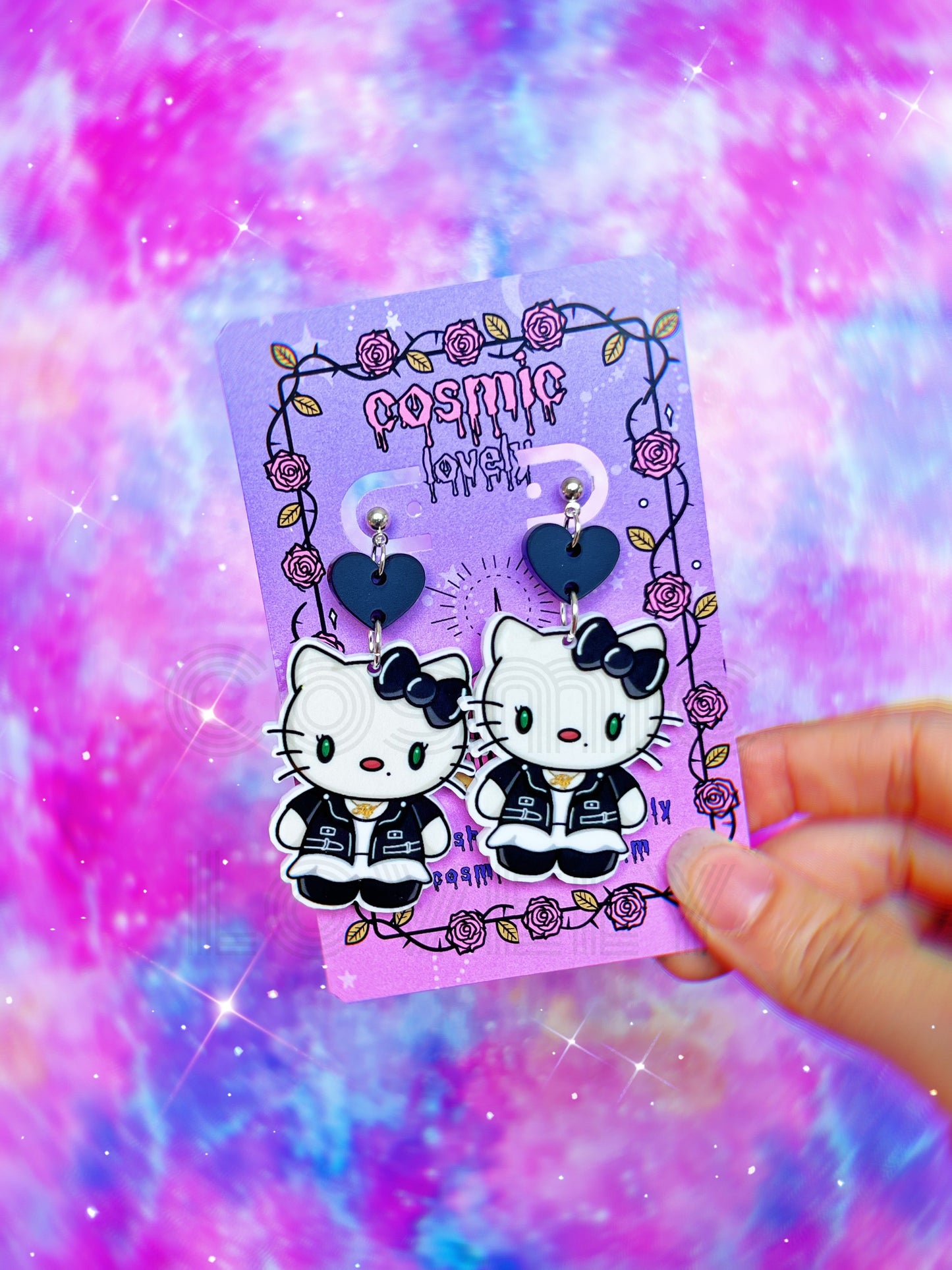 Halloween Horror Kitty Earrings & More