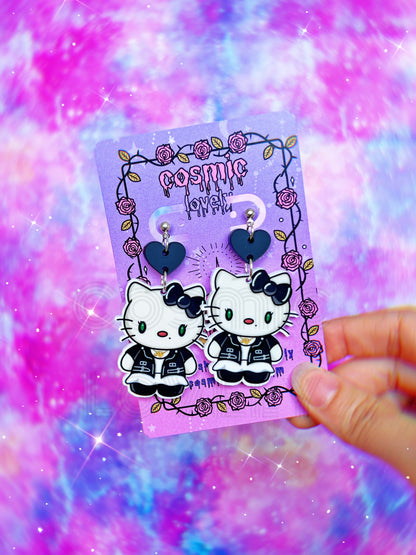 Halloween Horror Kitty Earrings & More
