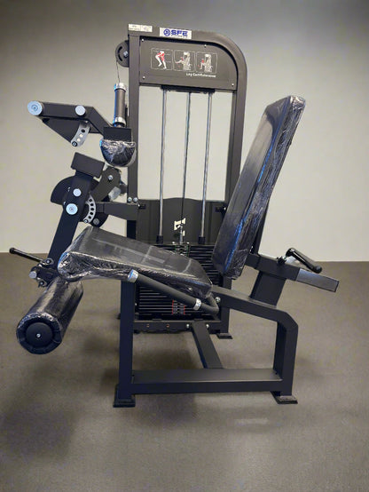 SFE Seated Selectorized Leg Extension & Leg Curl Machine w/ 250lb weight stack (New)