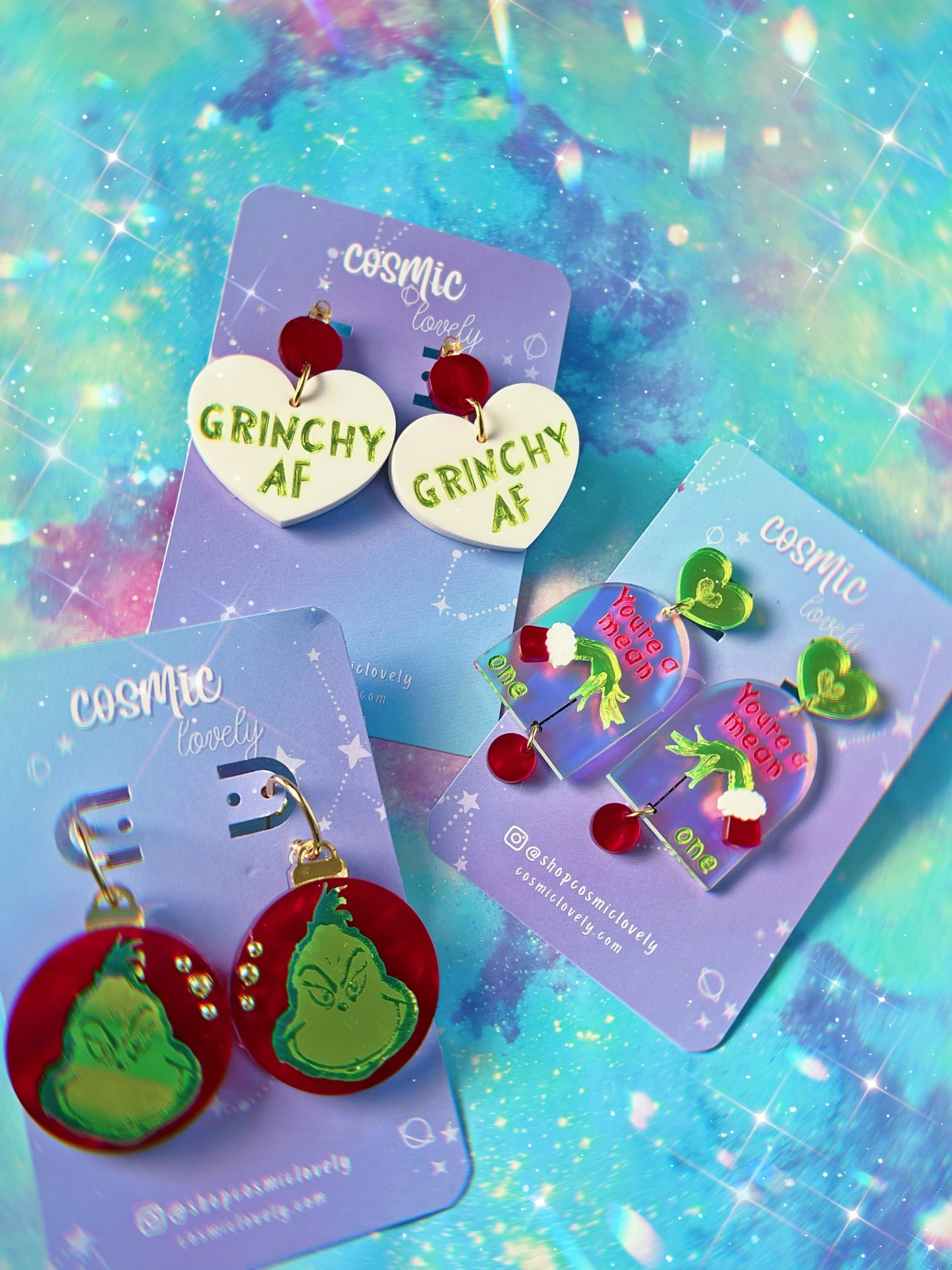 You're a mean one Earrings