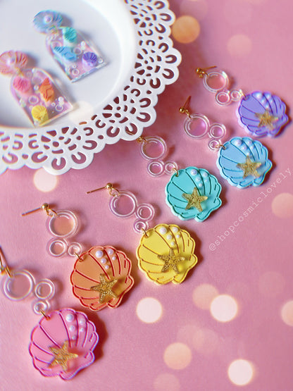Pastel Under the Sea Earrings