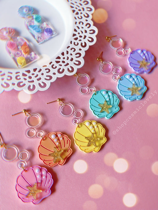 Pastel Under the Sea Earrings
