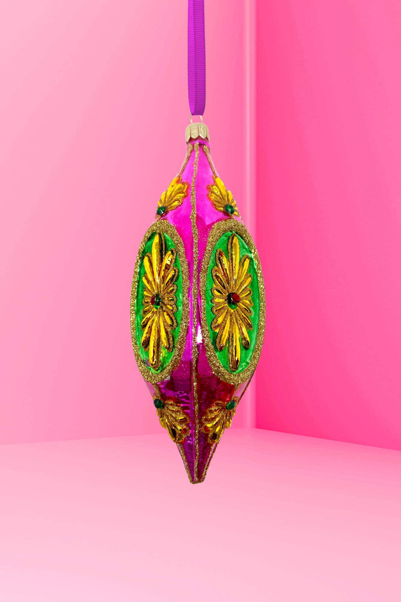 Sabrina Coin Glass Ornament