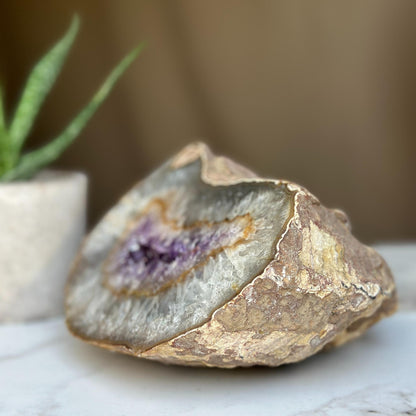 Largest amethyst geode, semi precious rock