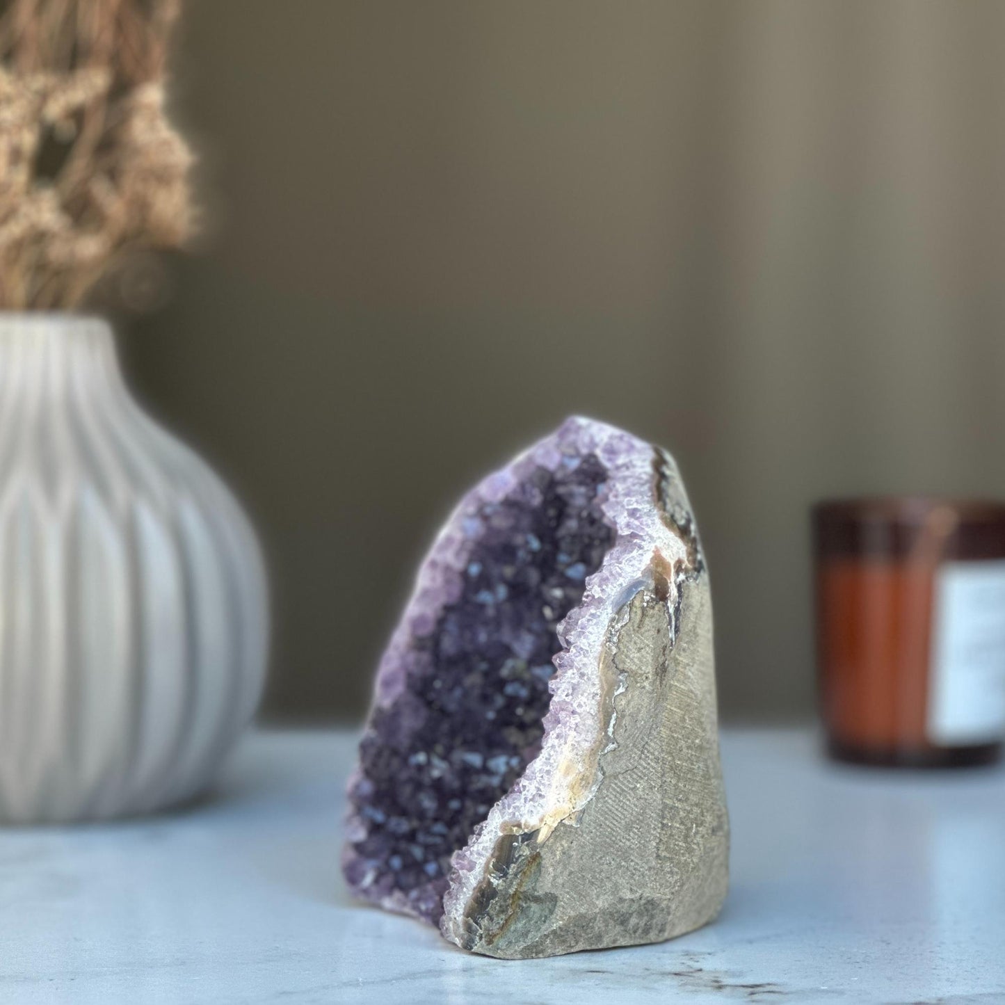 1 Lb. Purple Amethyst Geode