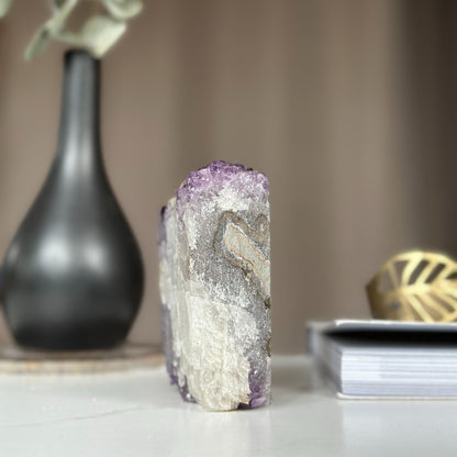 Amethyst cathedral geode, Amethyst self standing, Unique crystal cluster