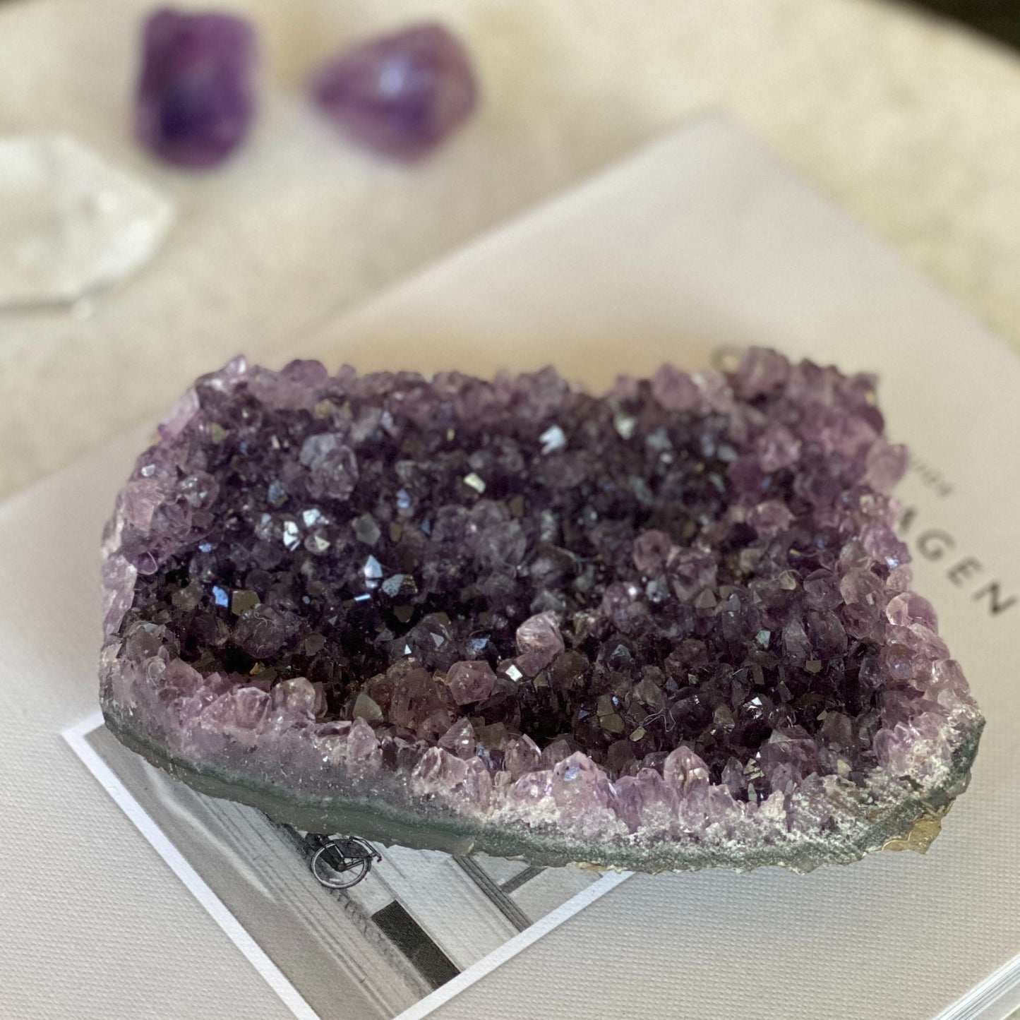 Amethyst cluster on SALE