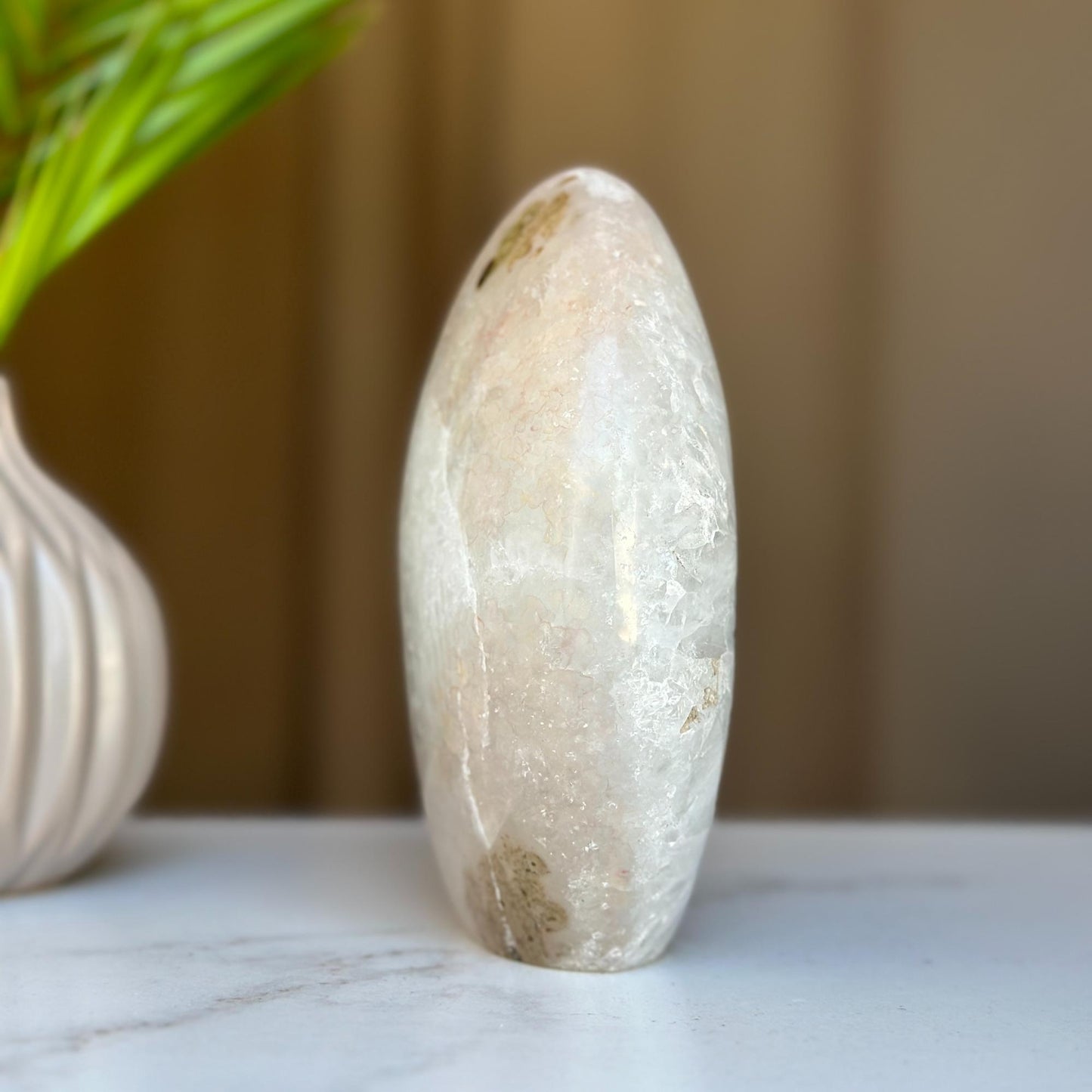 Stunning Amethyst Geode Cave SET (8 Lb), High Quality Amethyst Crystal Egg shaped for Home Decor