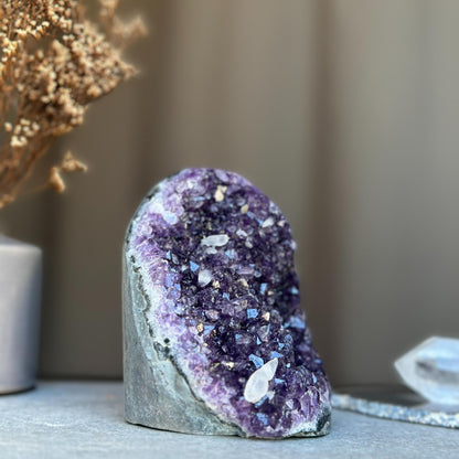 Deep Purple Amethyst Stone