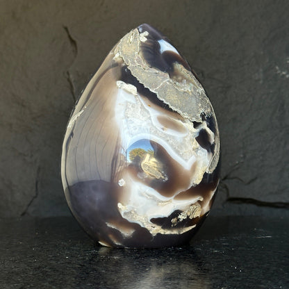 Huge Amethyst Geode Cave, 8 inches Amethyst Self Standing Cluster