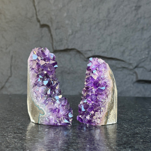 Choose your raw amethyst set