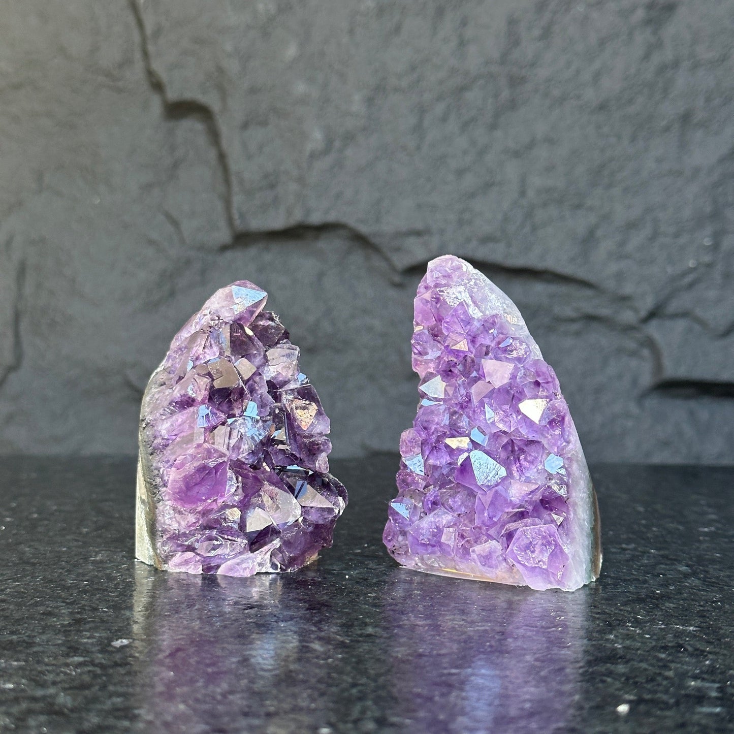Choose your raw amethyst set