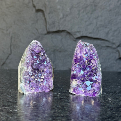 Choose your raw amethyst set