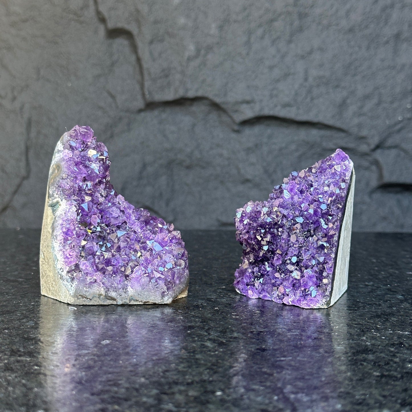 Choose your raw amethyst set