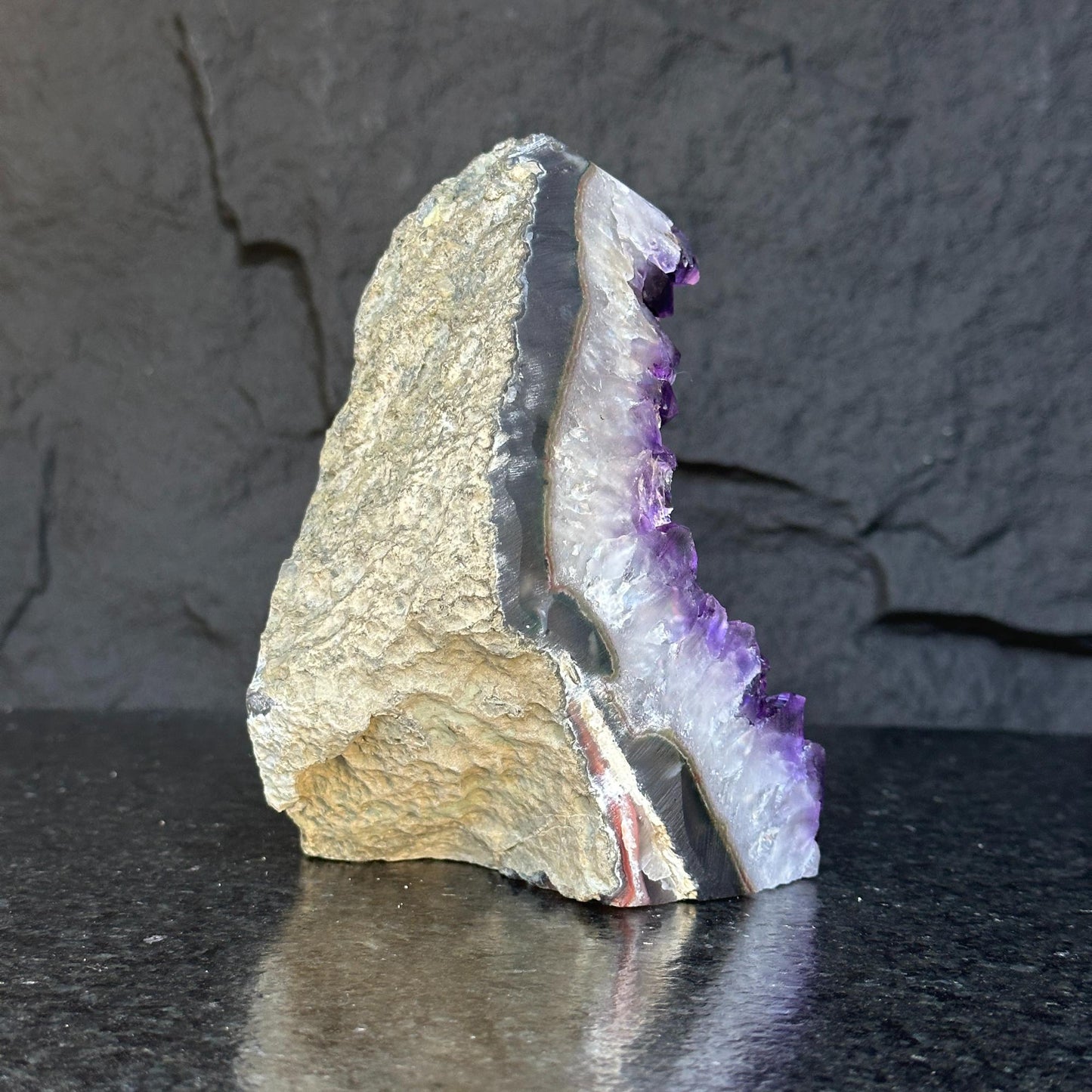 Amethyst Cut Base Crystal, Quartz Geodes, AAA Grade, Amethyst Free Standing Crystal