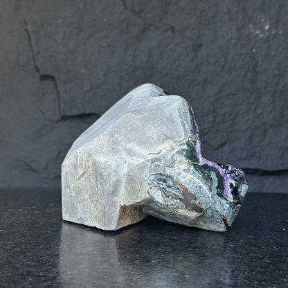 Large Amethyst Geode Cave with Agate edges, Unique Home Decor Crystal, High Quality Quartz, Crystal centerpiece