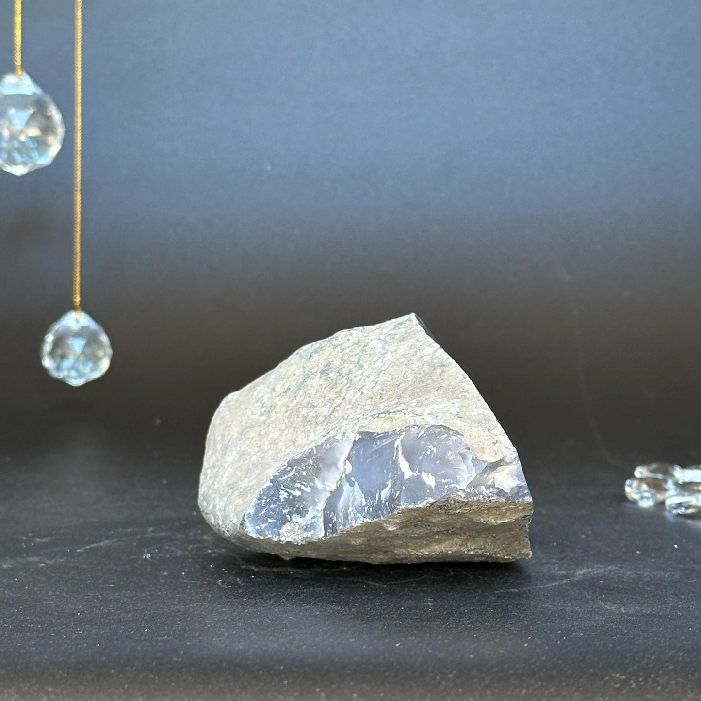 Gemstones and semi precious stones, agate cave