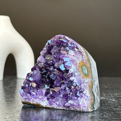 Amethyst for home decor, polished amethyst