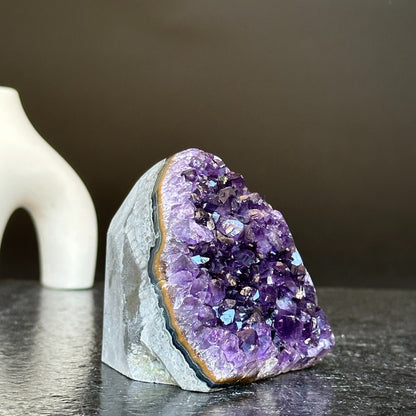 Amethyst for home decor, polished amethyst