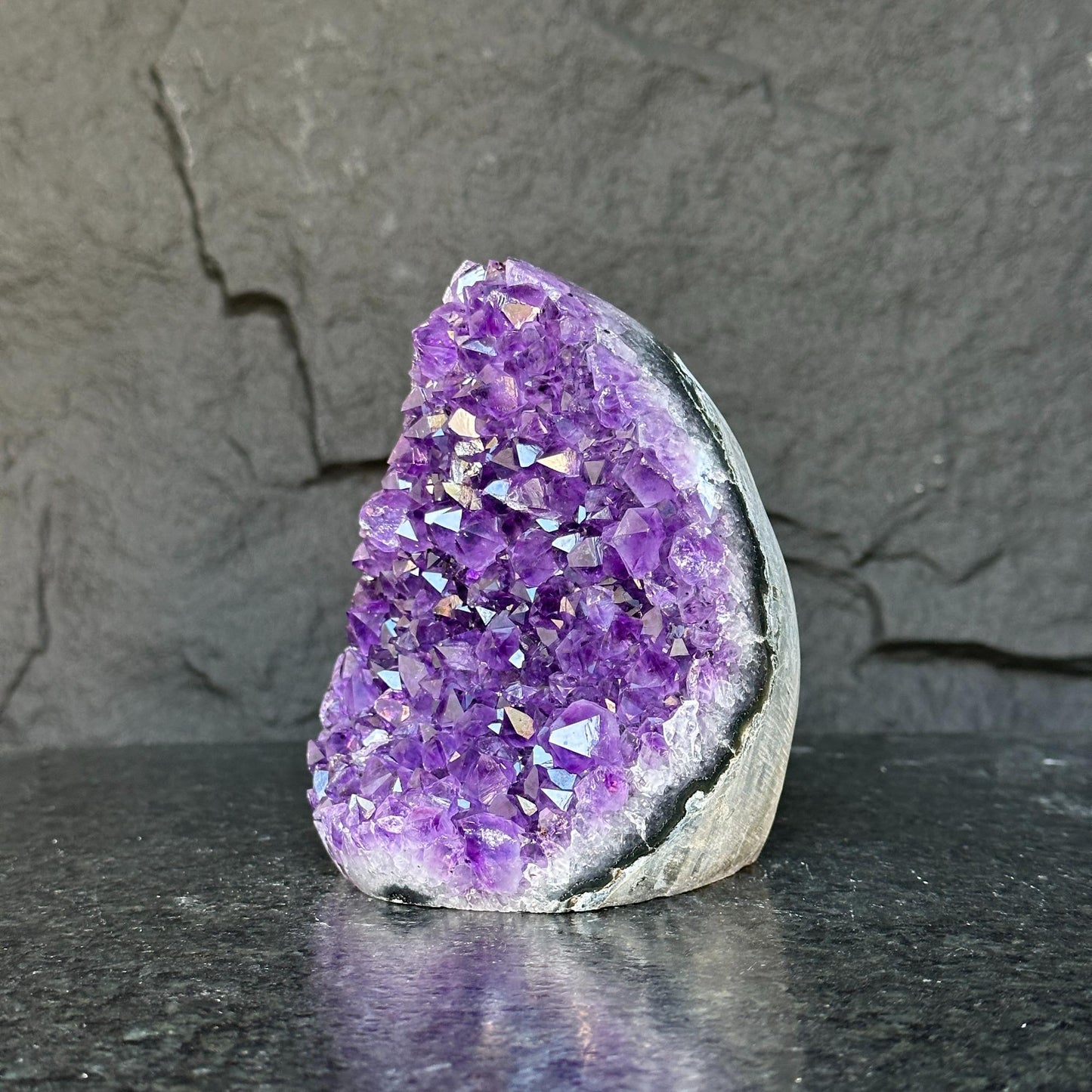 Amethyst flame, Crystal flame for decoration