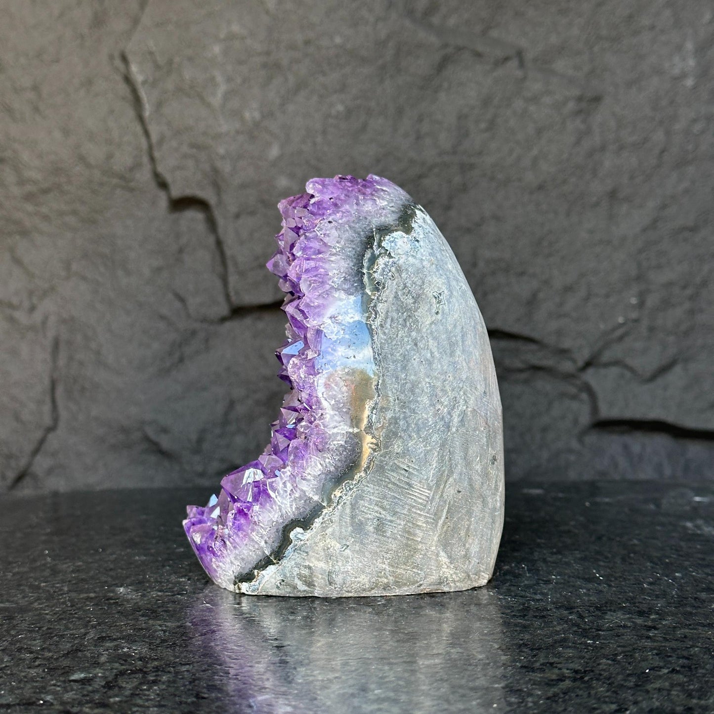 Amethyst flame, Crystal flame for decoration
