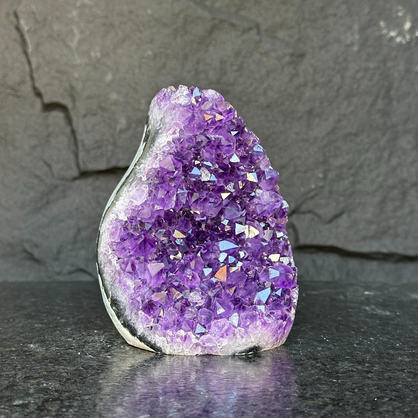 Amethyst flame, Crystal flame for decoration