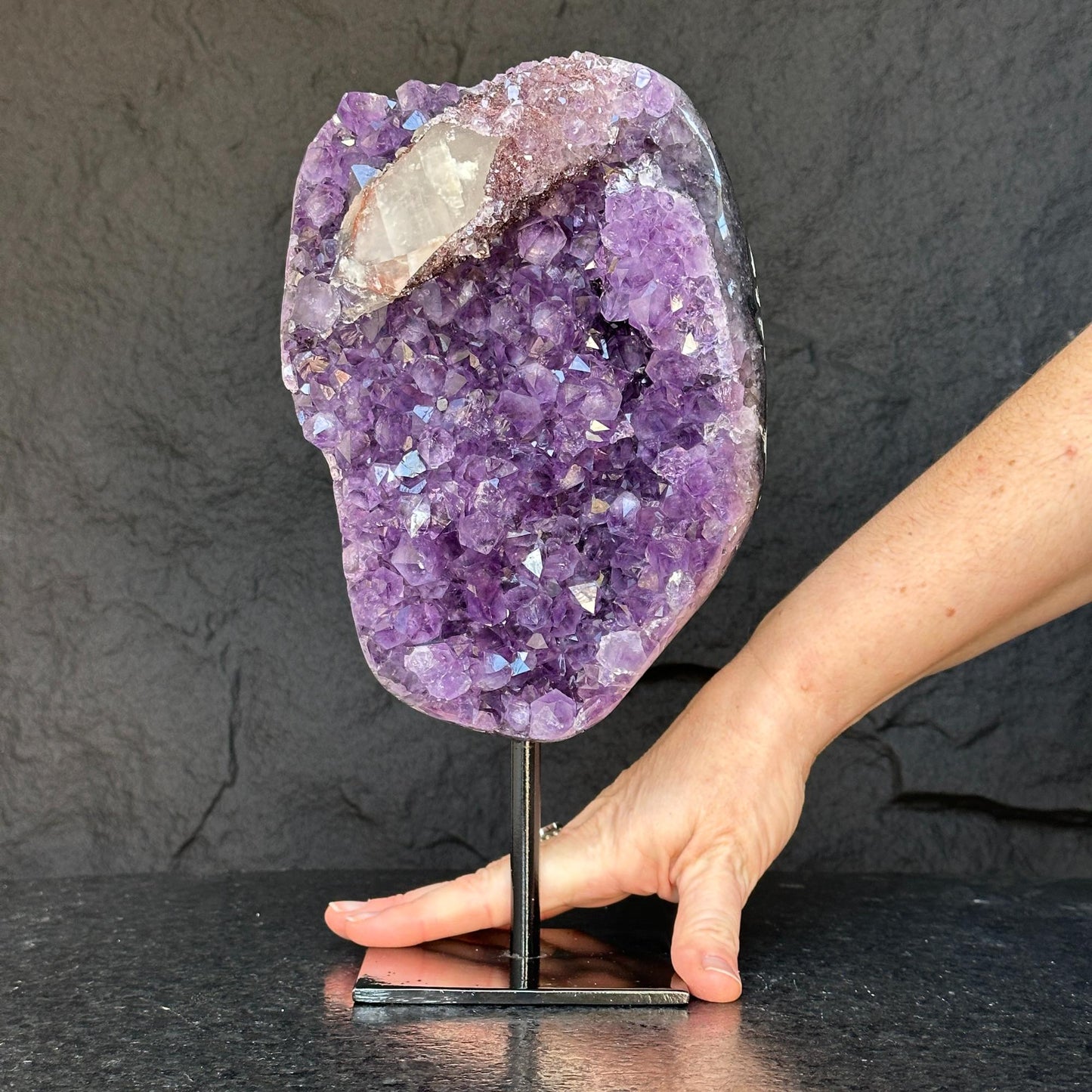 Giant amethyst geode, genuine amethyst