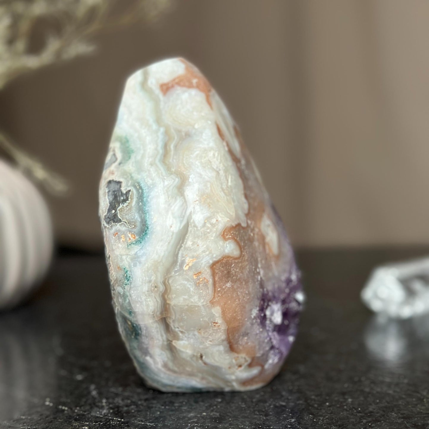 Big amethyst crystal, amethyst stone piece