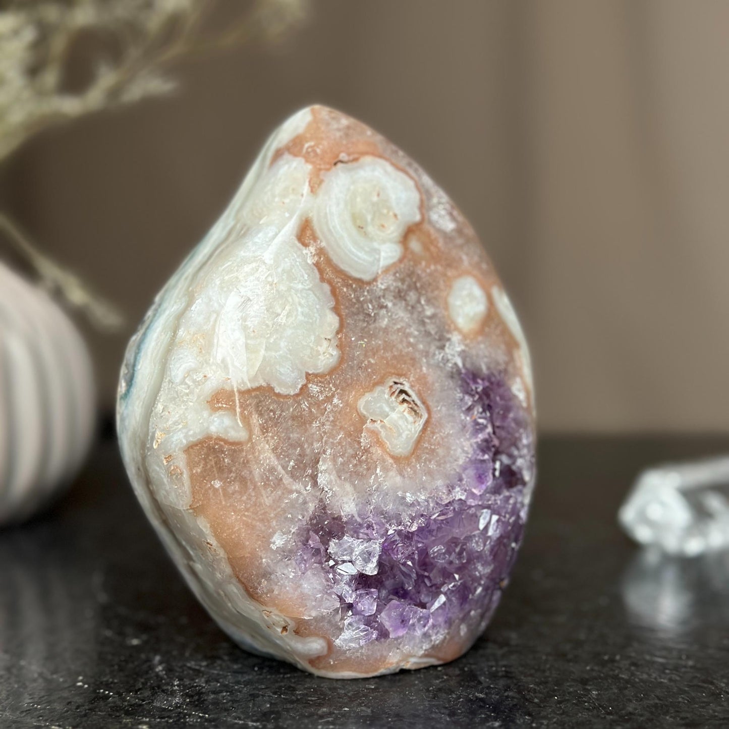 Big amethyst crystal, amethyst stone piece