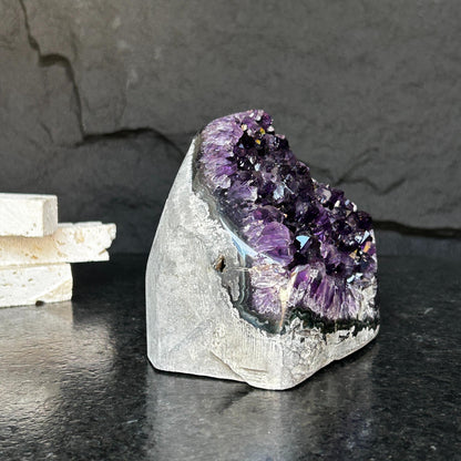 Amethyst cathedral stone for home decor, stunning AAA grade geode from Uruguay
