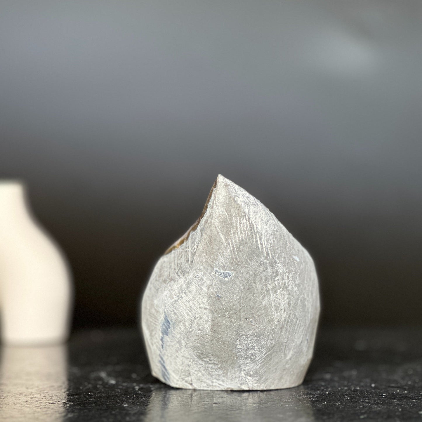 Amethyst gem, flame amethyst geode